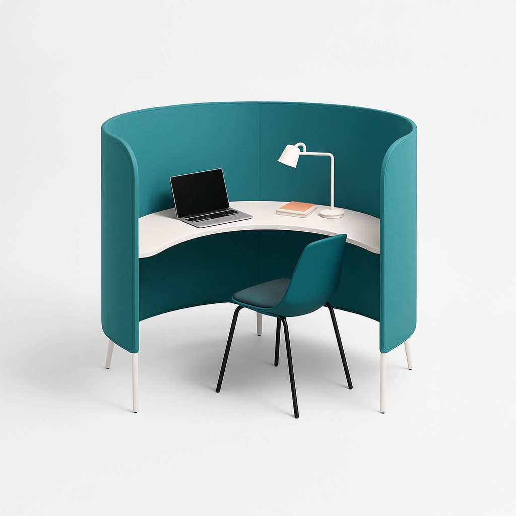 [FURN_0789] สถานที่ทำงานส่วนบุคคล